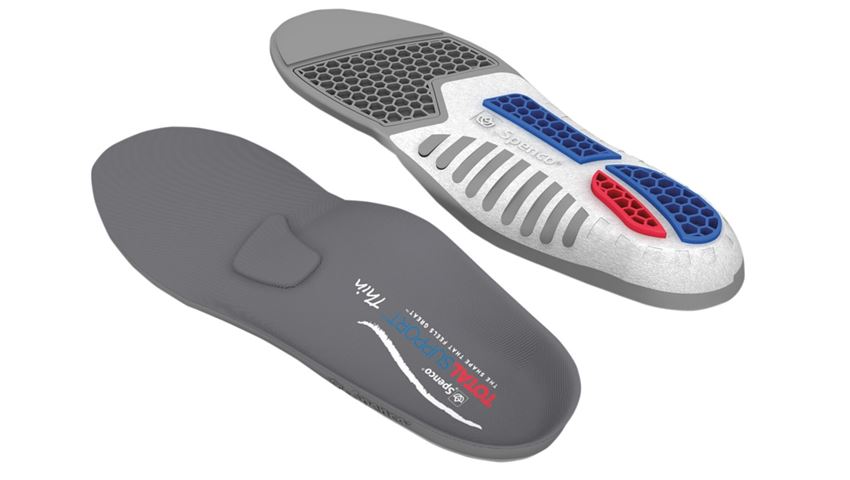 Spenco PolySorb Total Support Thin Insoles