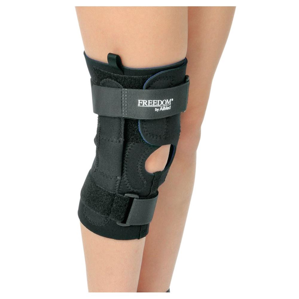 hyperextended knee brace