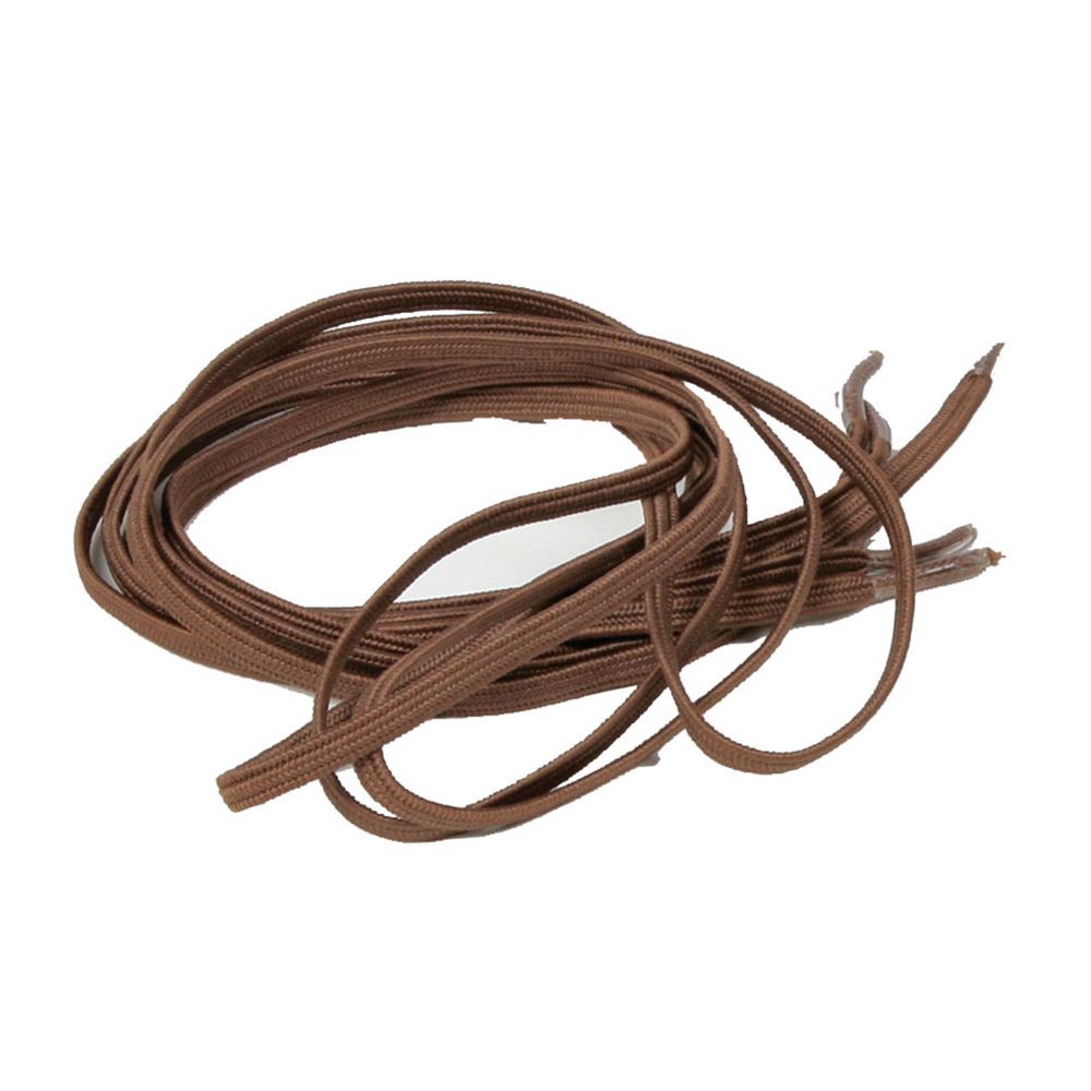 Light brown elastic shoelaces that will save you time!