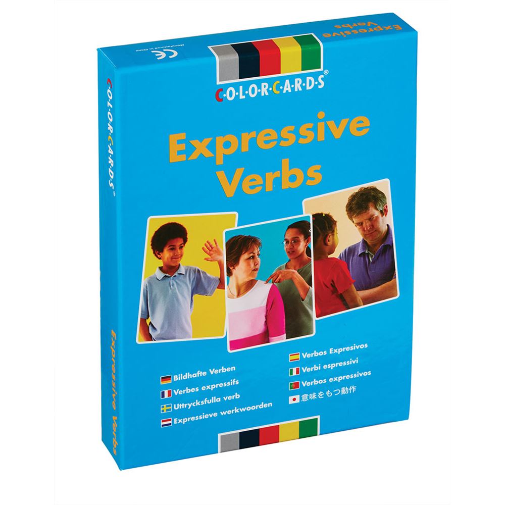 Speechmark ColorCards Expressive Verbs