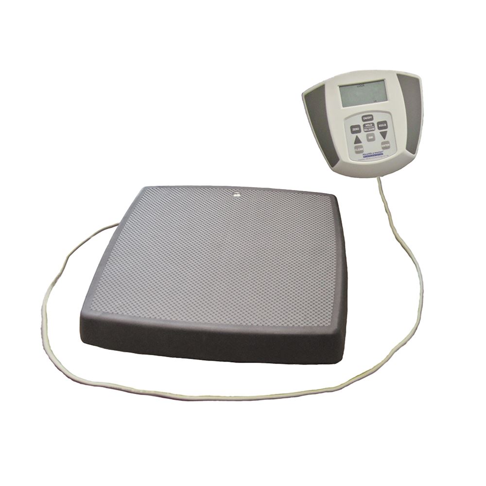 Health-O-Meter Floor Scale with Audible Results, 550 lbs. Capacity, 1 Count