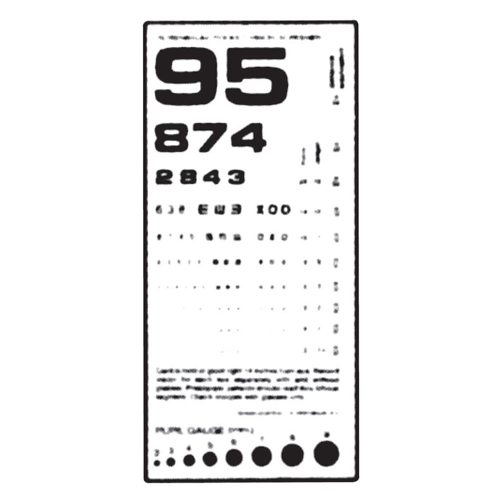 Jaeger Eye Chart Printable