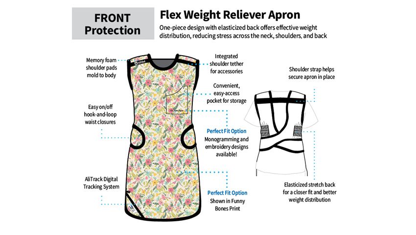 AliMed® Perfect Fit™ Flex Weight Reliever Apron, Female  