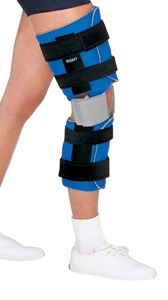 AliMed Standard Knee Bolsters Standard Knee Bolster, Blue Vinyl - 91-141