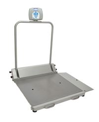 Healthometer 2700KG Dual Ramp Wheelchair Scale w/ XL Platform-KG Only