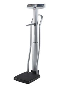 Health O Meter Digital Column Scale with Height Rod 550 lbs / 250 kg  Capacity