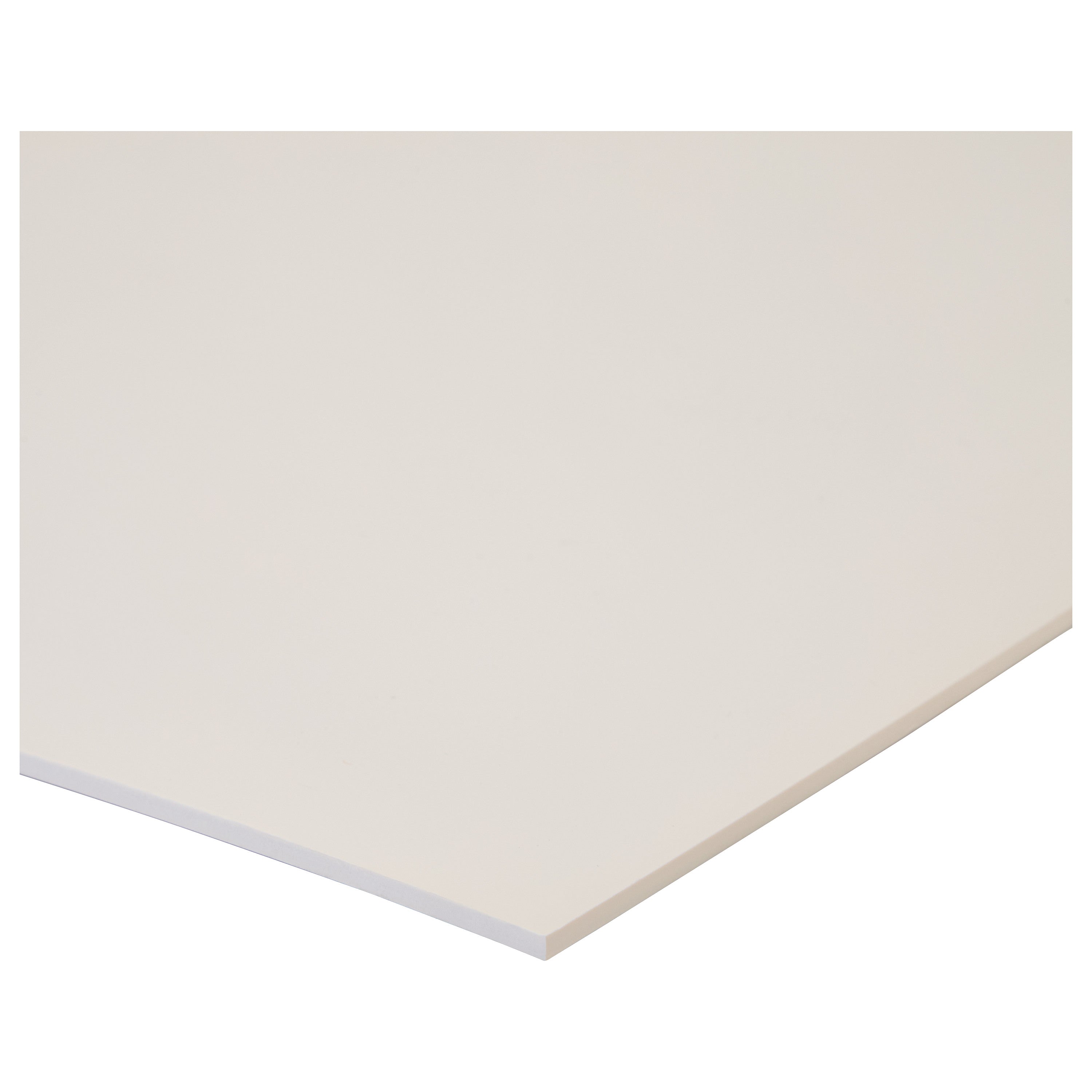 A sheet of AliMed Multiform Plastic Thermoplastic Splinting Material in beige, showing corner details and smooth texture.