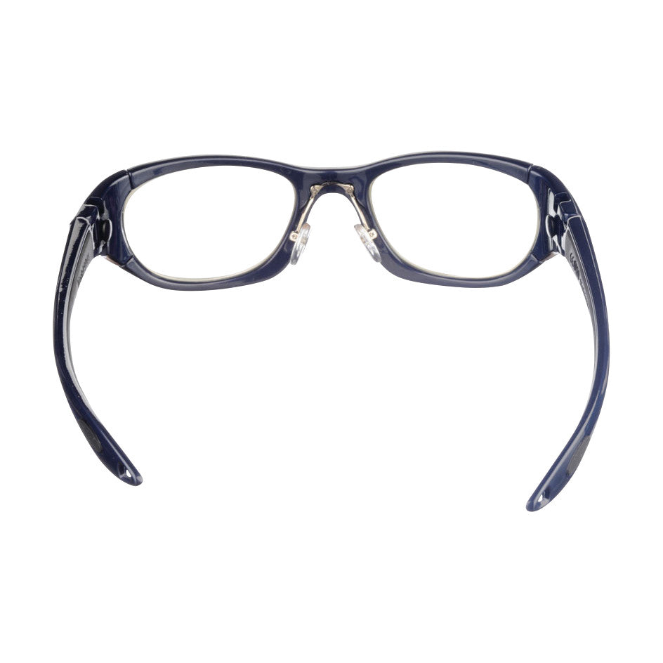 UltraSoft Radiation Protection Eyewear with black frames and clear lenses, designed for safety and comfort.