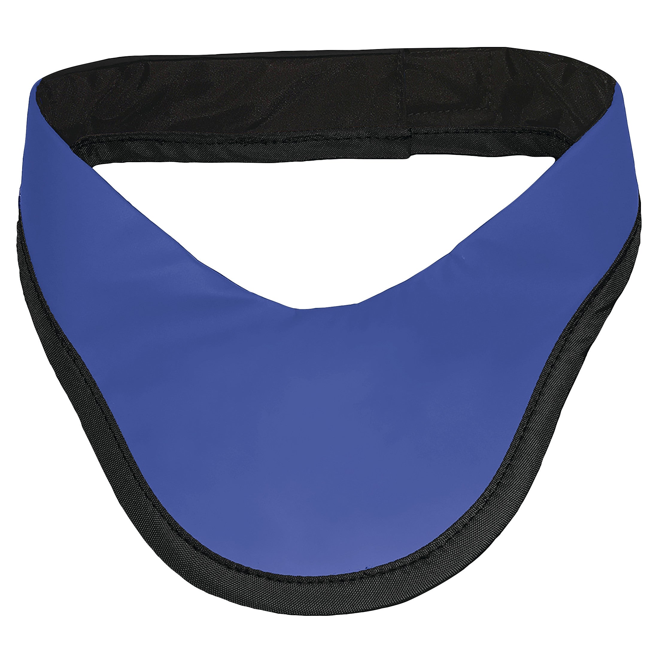 The Barrier Technologies UltraFlex Lead-Free Support Vest and Skirt in blue with a black edge, designed for radiation protection.